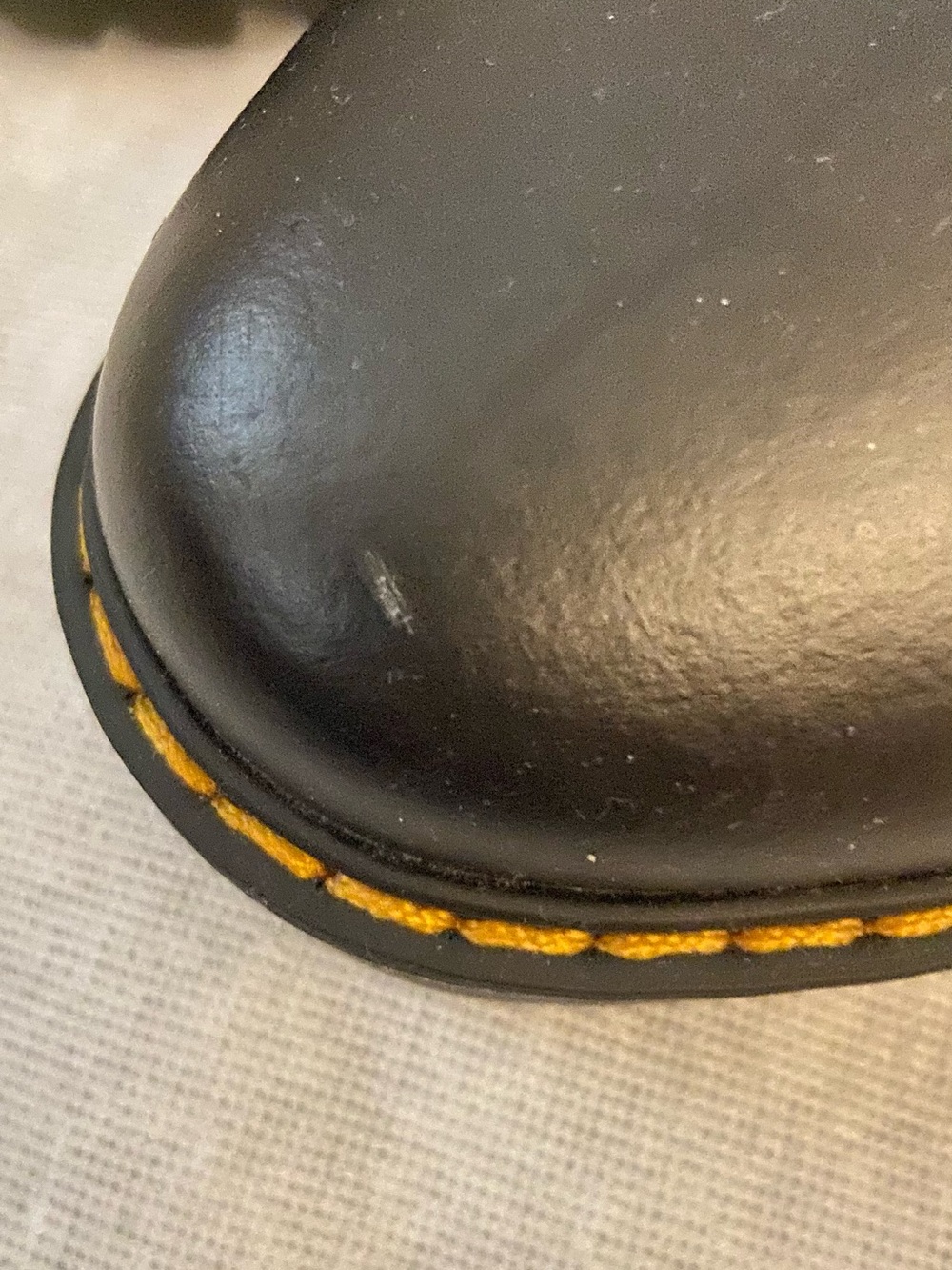 Dr. Martens Black Leather Lace-Up Loafer - Picture 4 of 10